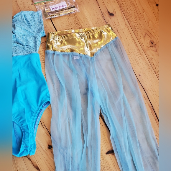 Nwt size 12/14 girls Princess Jasmine Dance Costume - Picture 4 of 4